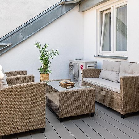 Apartment With Balcony Near Augarten Viena Exterior foto